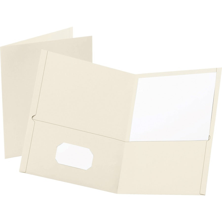 Oxford Twin Pocket Folder – Letter Size, Box of 25