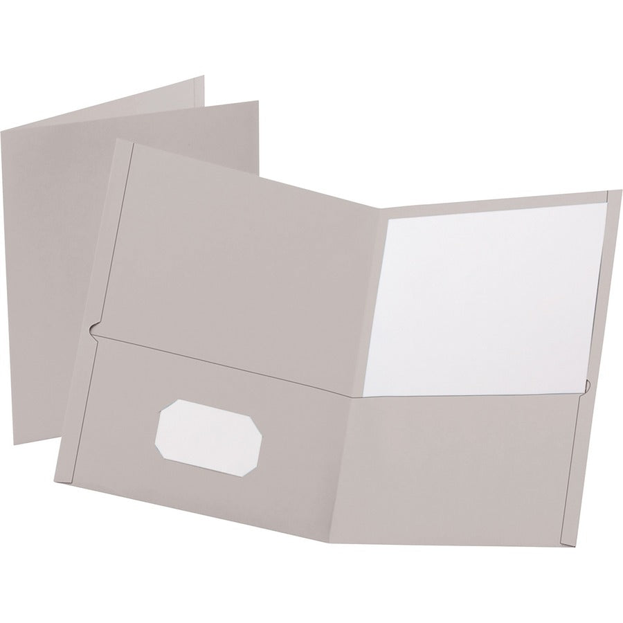 Oxford Twin Pocket Folder – Letter Size, Box of 25