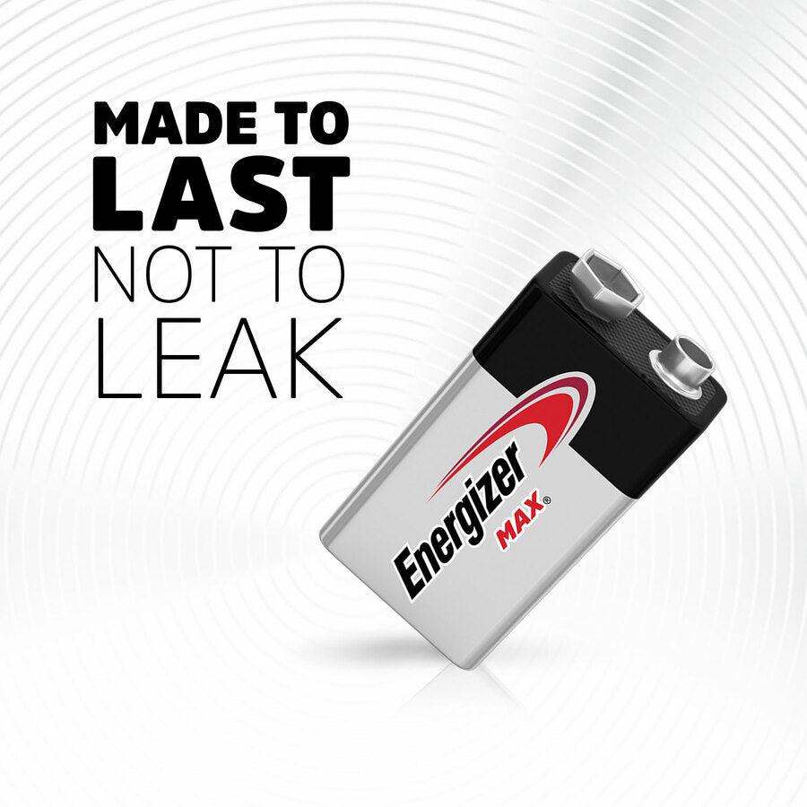 Energizer 9-Volt MAX Alkaline Batteries