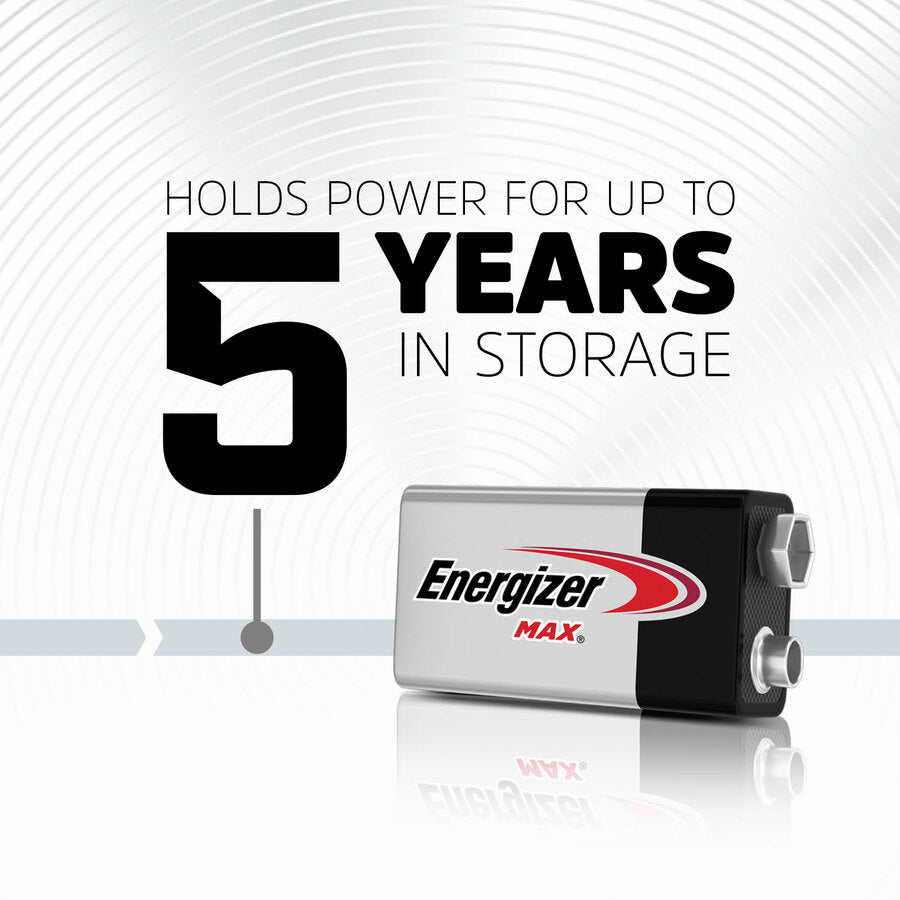Energizer 9-Volt MAX Alkaline Batteries
