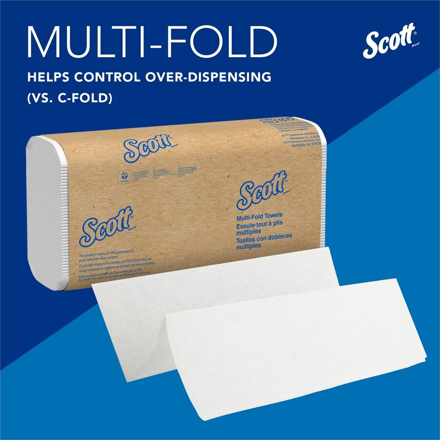 Scott® Multifold Paper Towels with Absorbency Pockets