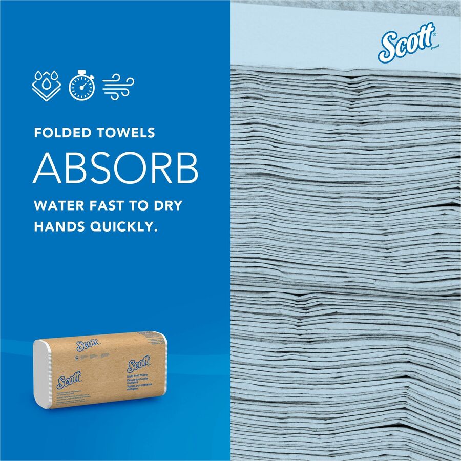 Scott® Multifold Paper Towels with Absorbency Pockets