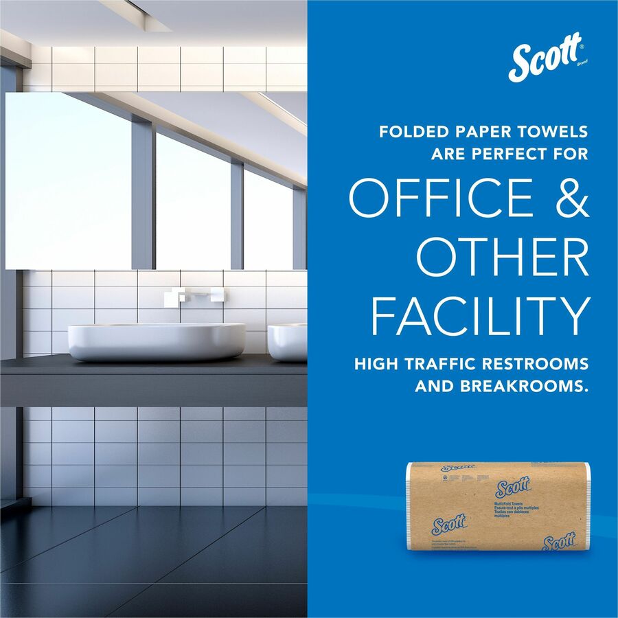 Scott® Multifold Paper Towels with Absorbency Pockets