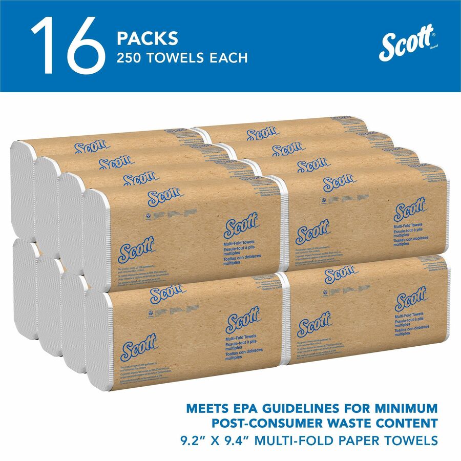 Scott® Multifold Paper Towels with Absorbency Pockets