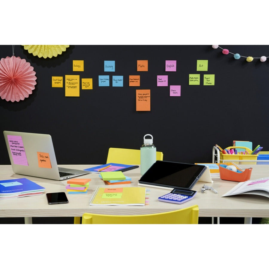 Post-it® Super Stick Notes - Energy Boost Color Collection