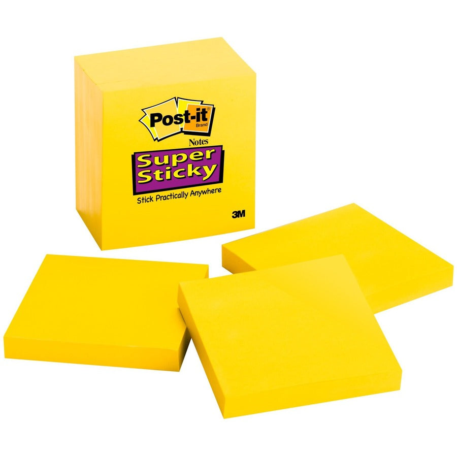 Post-it® Super Sticky Notes 3 in x 3 in, 5 Pads/Pack