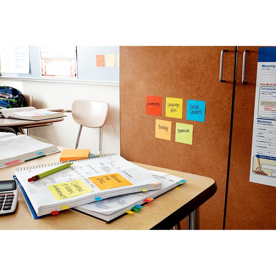 Post-it&reg; Super Sticky Note - Canary Yellow, 3-Pack