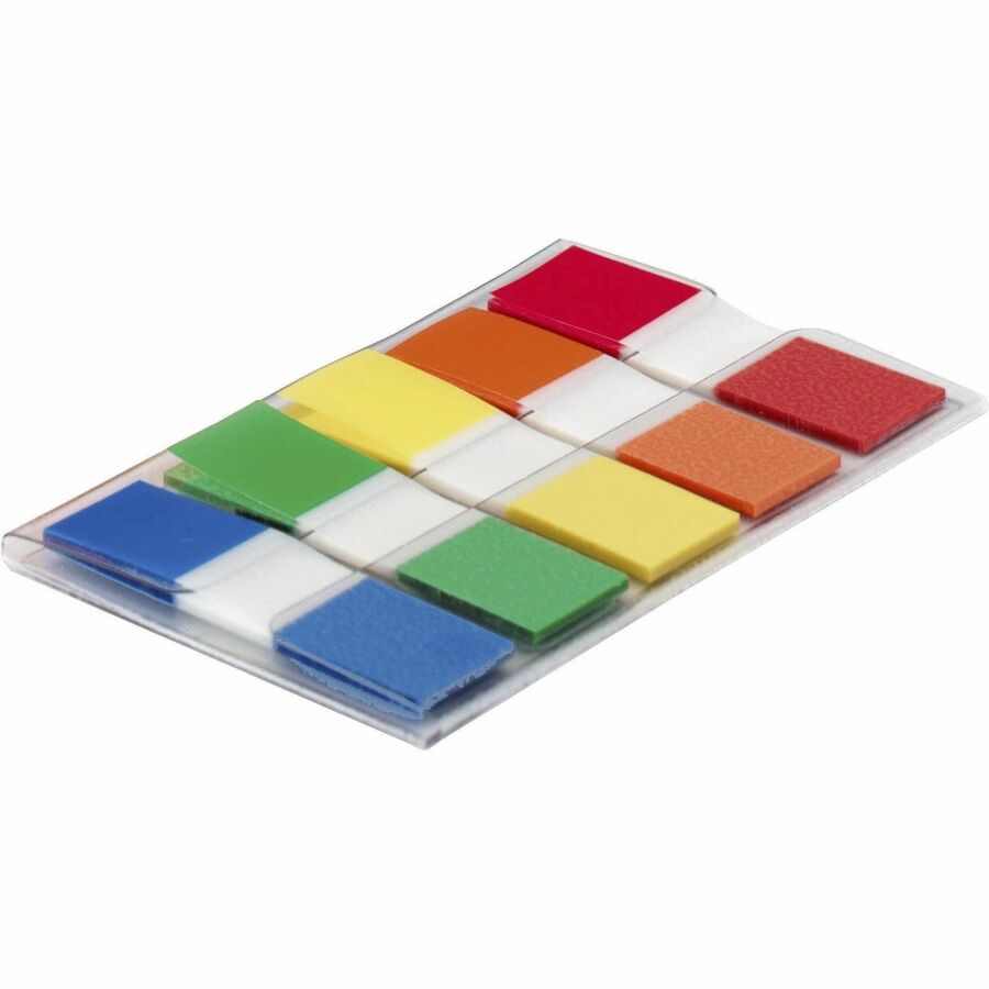 Post-it® Flags in Portable Dispenser, 5 Colours, 100/Pack (683-5CF)
