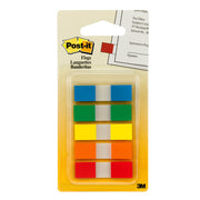 Post-it® Flags in Portable Dispenser, 5 Colours, 100/Pack (683-5CF)