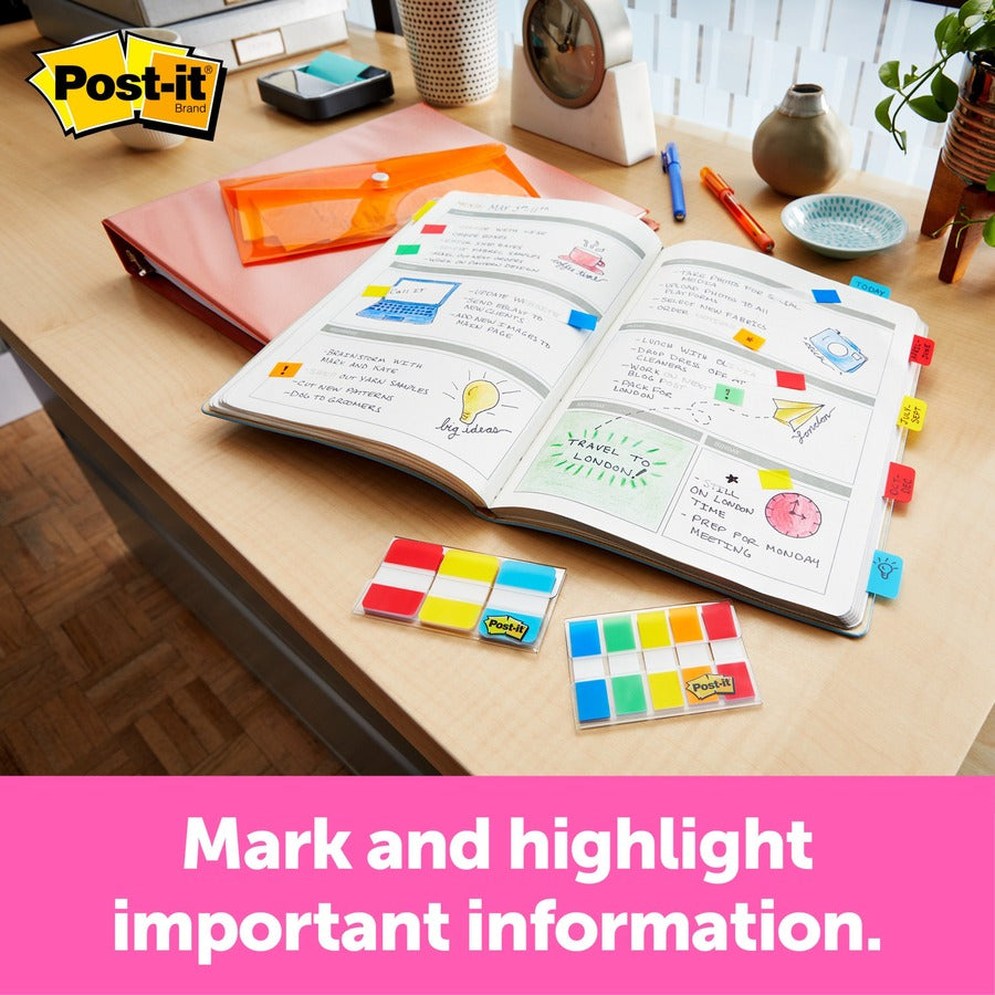Post-it® Flags in Portable Dispenser