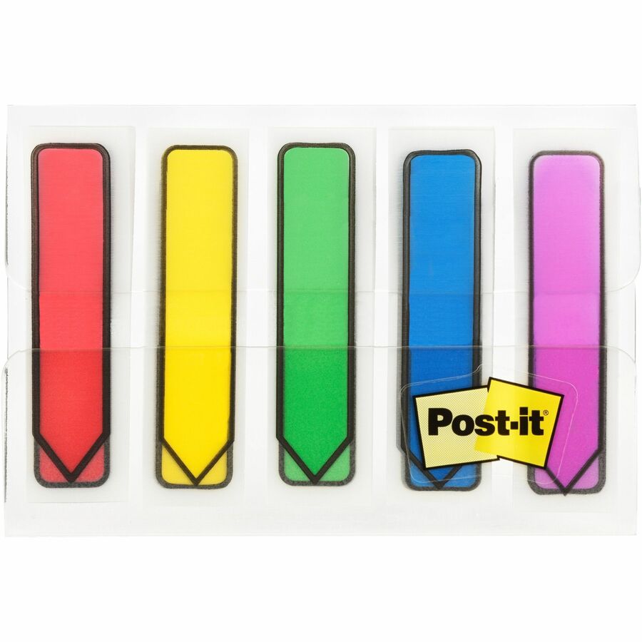 Post-it® Arrow Flags, Bright Colours, 100/Pack, On-the-Go (684ARR1)