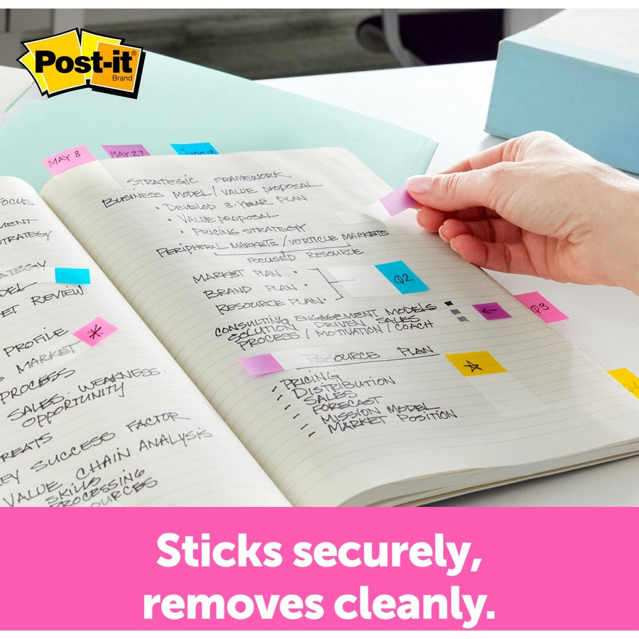 Post-it&reg; Message Flags - 120-Pack