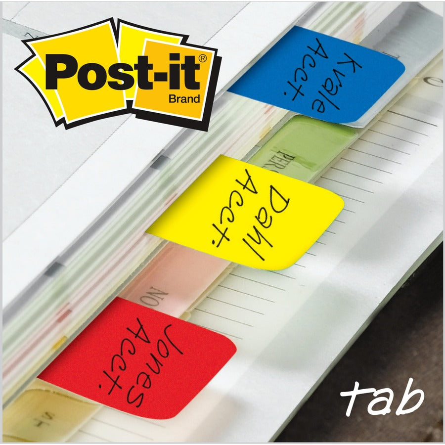 Post-it&reg; Durable Tabs - Red