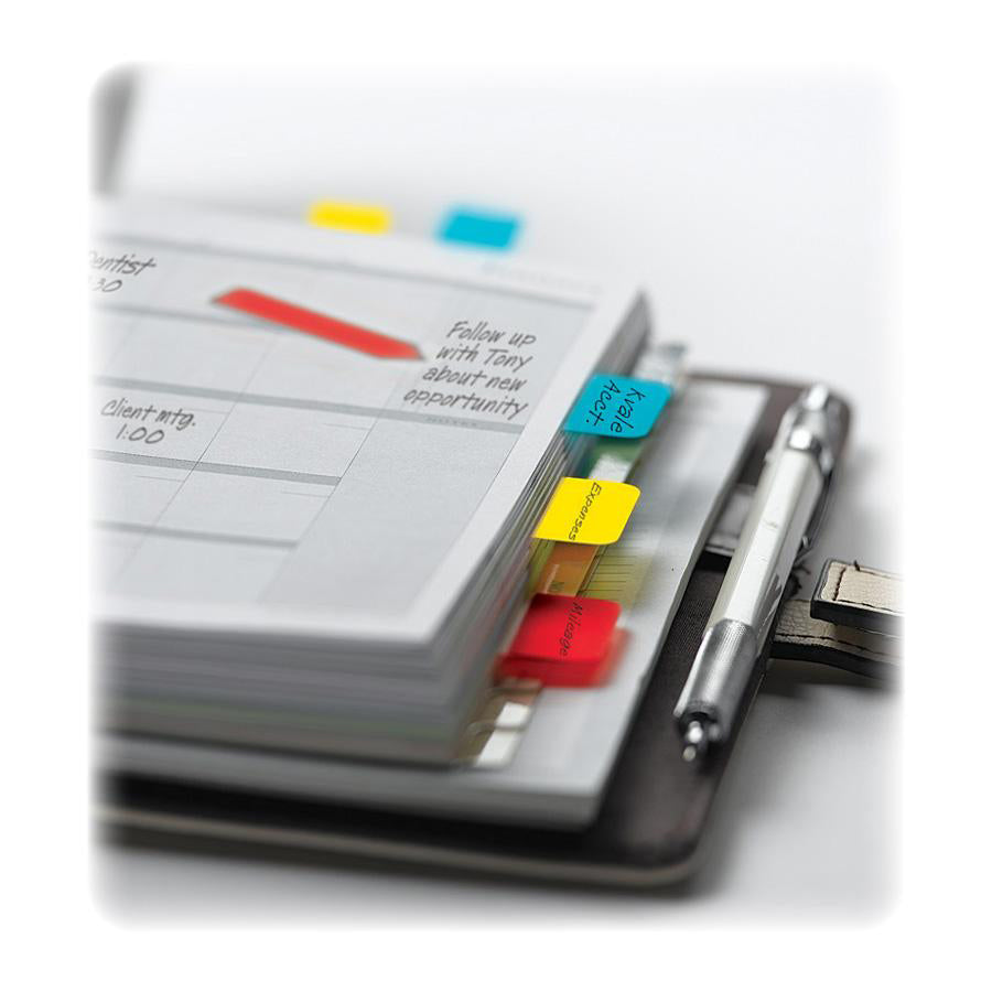 Post-it&reg; Durable Tabs - Red