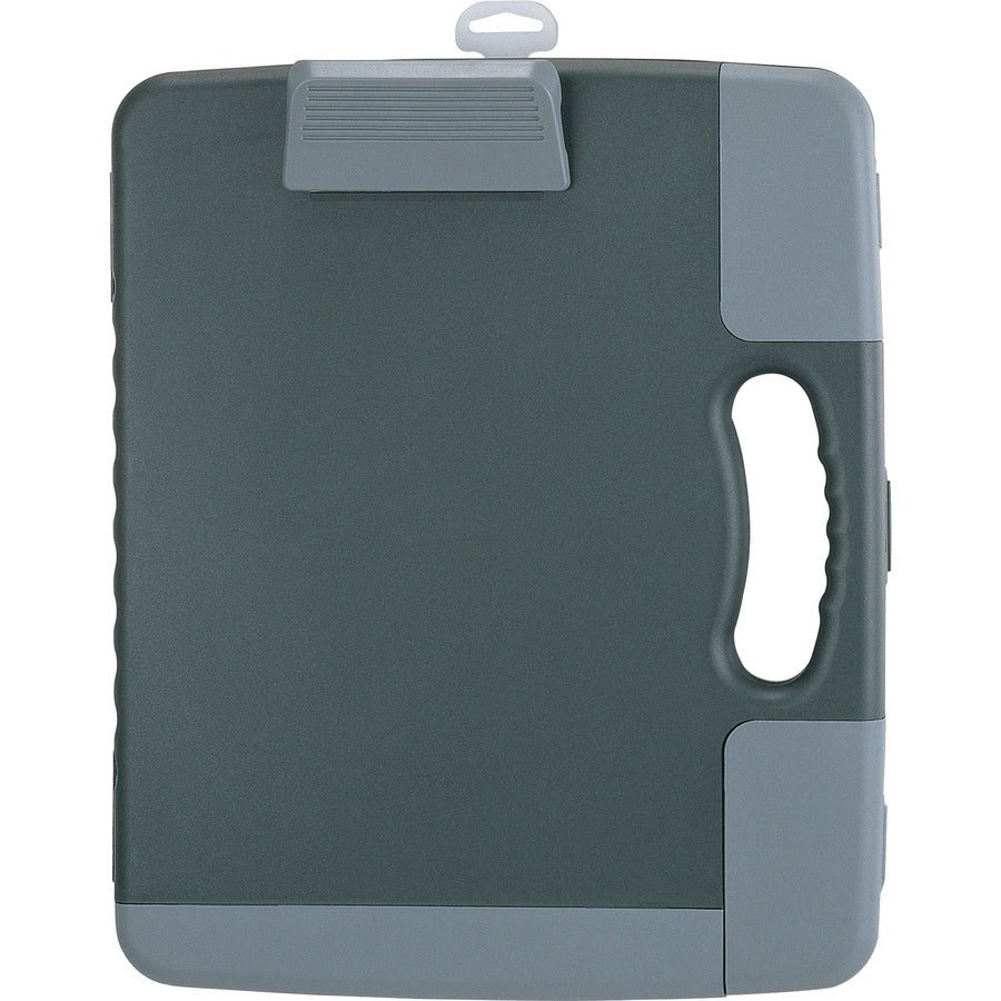 Officemate Portable Clipboard Storage Case — Charcoal