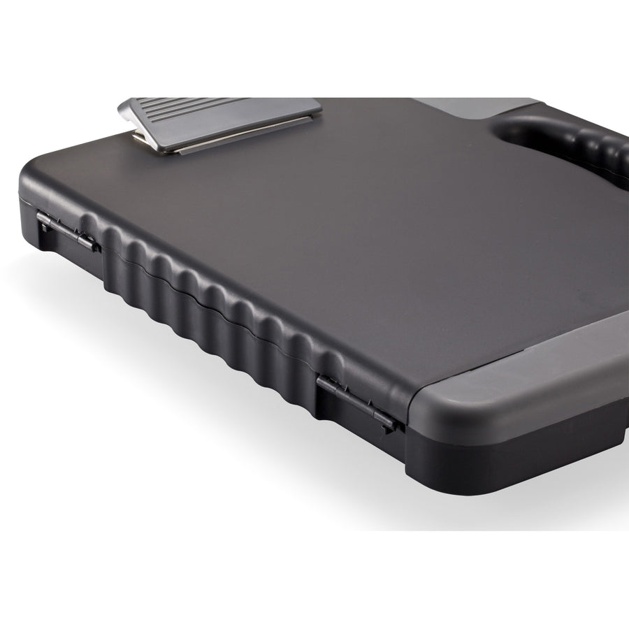 Officemate Portable Clipboard Storage Case — Charcoal