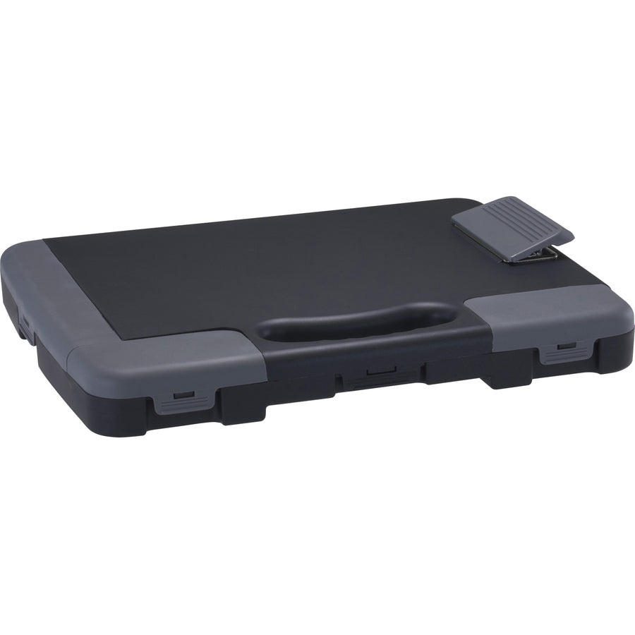 Officemate Portable Clipboard Storage Case — Charcoal