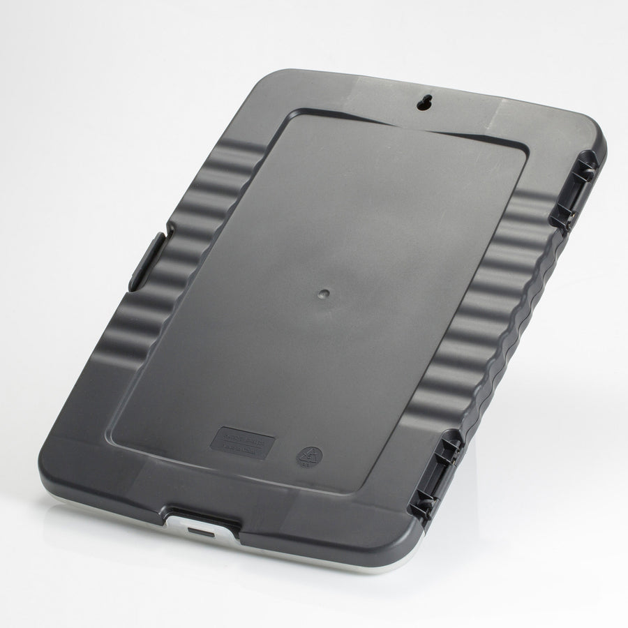 Officemate Slim Clipboard Storage Box — Charcoal