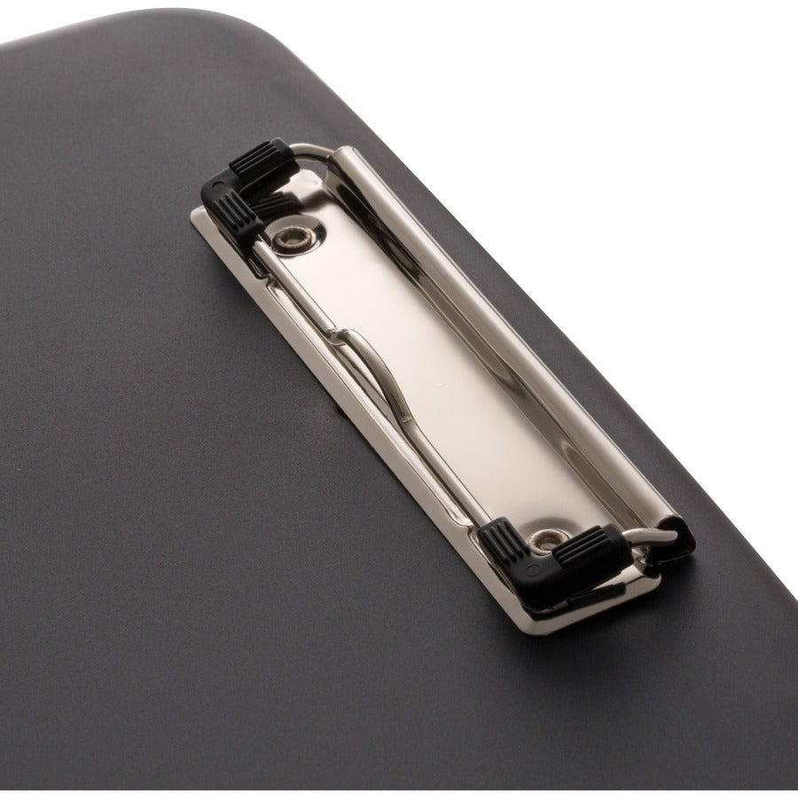 Officemate Slim Clipboard Storage Box — Charcoal