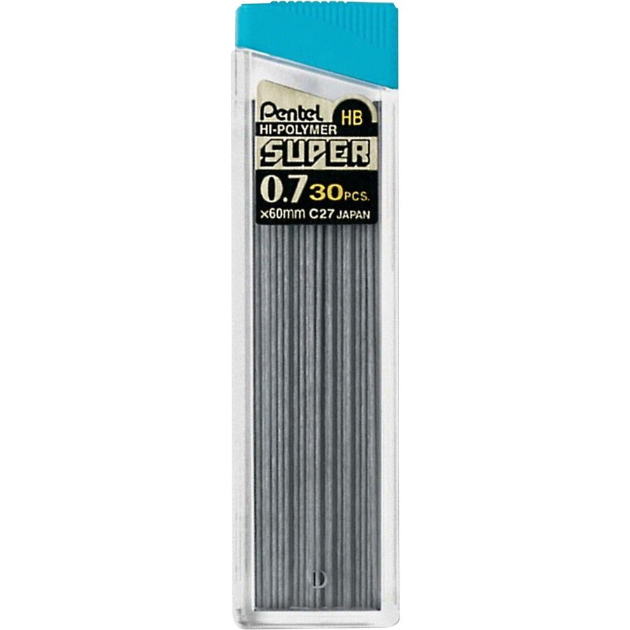 Pentel Super Hi-Polymer Leads - 30/PK - HB