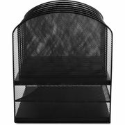Safco Onyx 2 Horizontal/6 Upright Desk Organizer