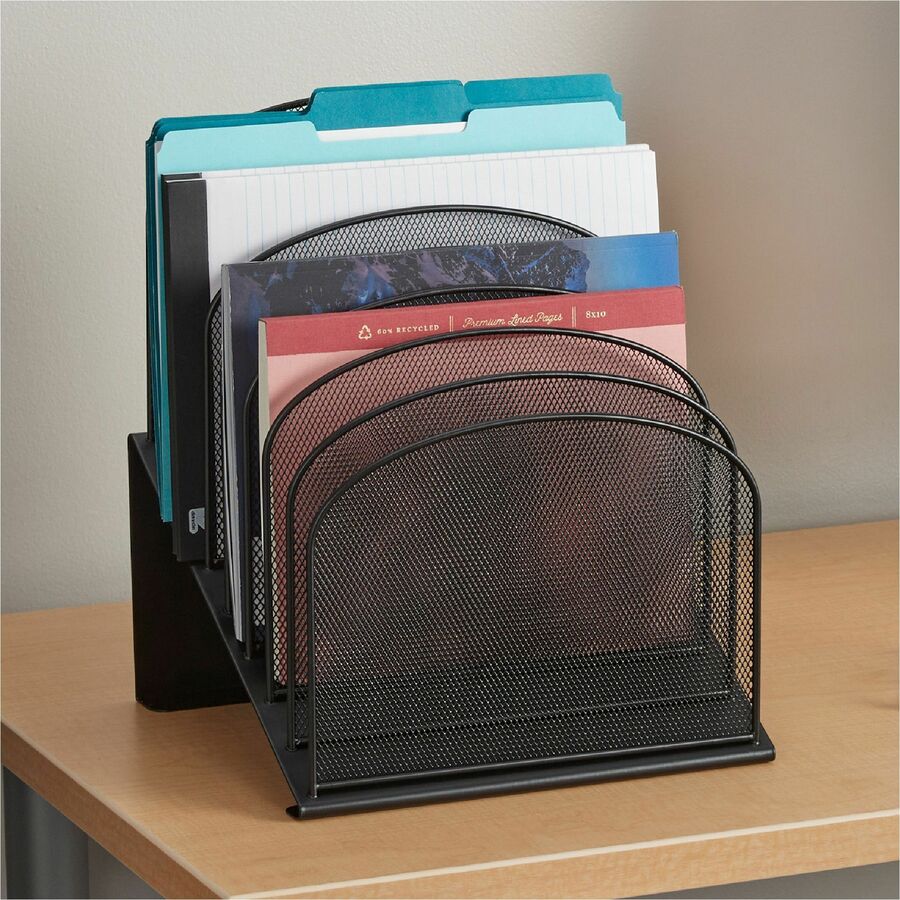 Safco Onyx Wire Mesh Desktop Organizer