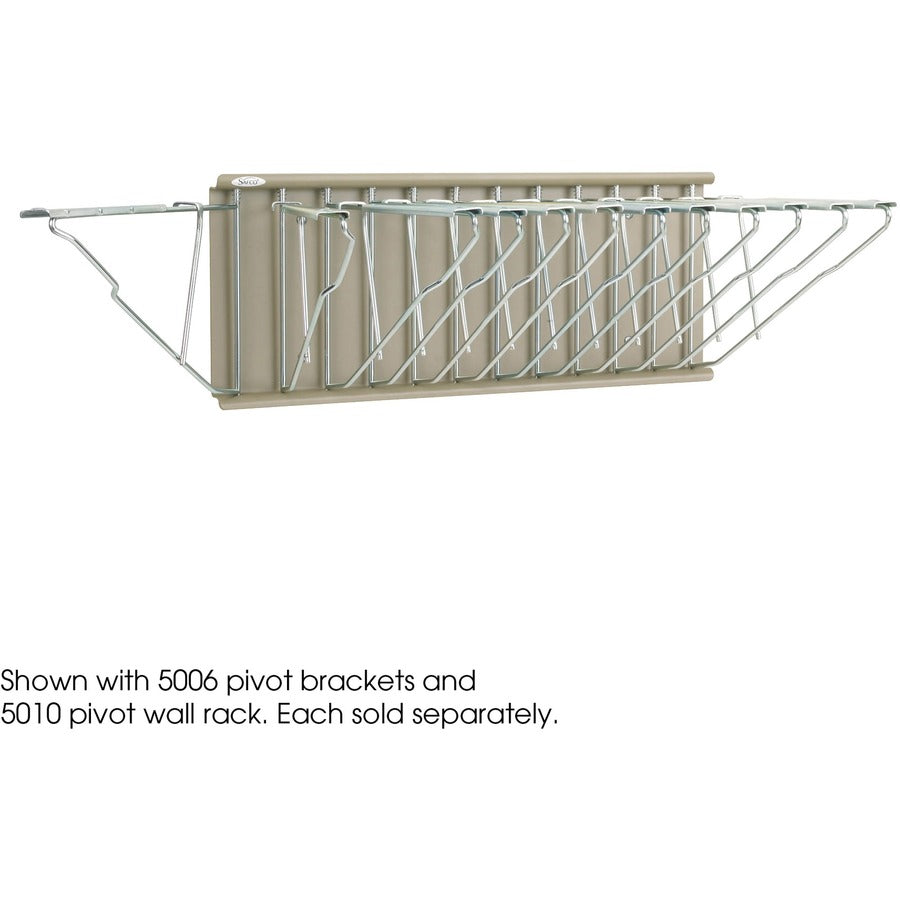 Safco Pivot Wall Rack