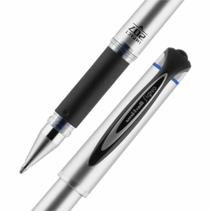 Uniball 207 Impact Gel Pen — 1.0 mm Bold, Blue
