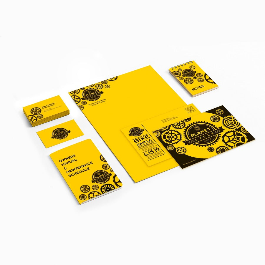 Astrobrights Colored Cardstock - Solar Yellow