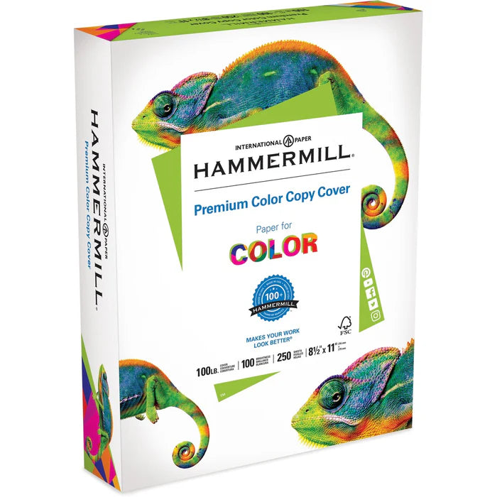 Hammermill 100LB Cardstock Paper 250/PK