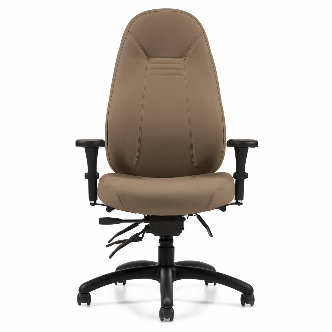 Global ObusForme Comfort High Back Multi-Tilter Chair w/Schukra FU85 Black
