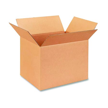 Mitchel Lincoln 32 ECT corrugated cardboard shipping box, 21.25 x 13.5 x 11.75 in
