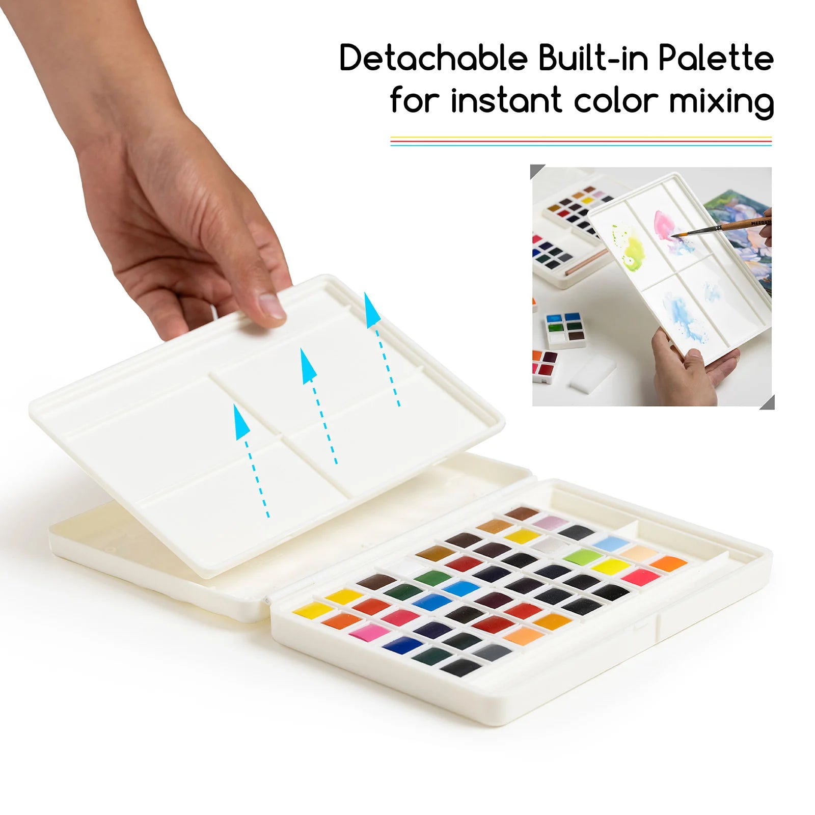 Watercolour Travel 48-set