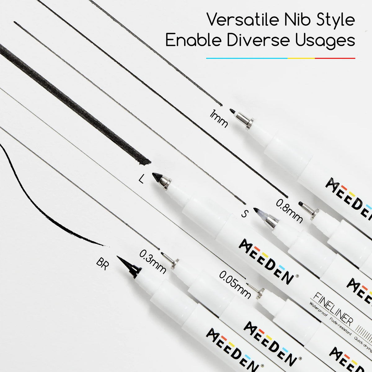 Meeden Micro Fineliner Drawing Pens
