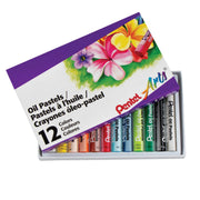 PASTELS OIL 12 SET