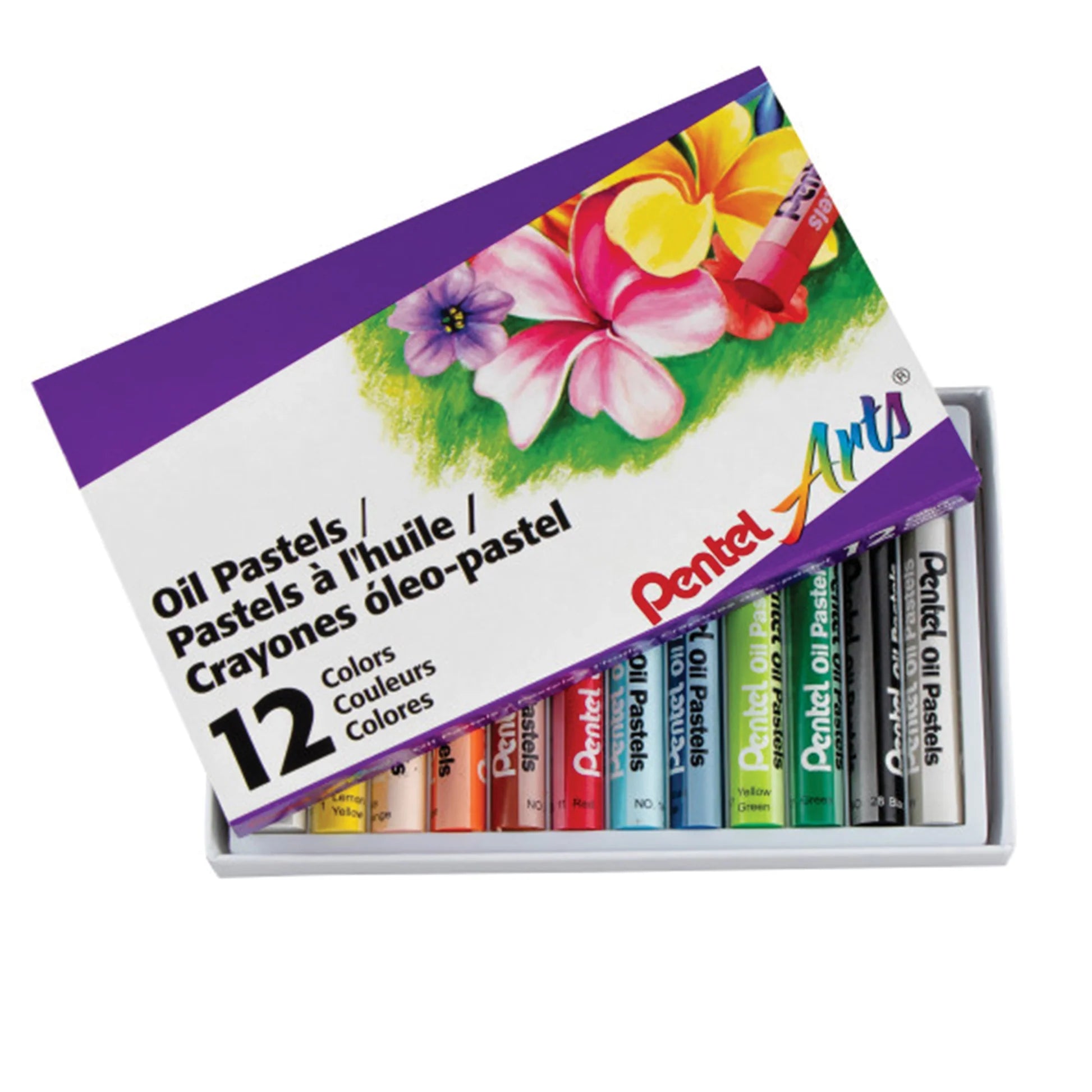 PASTELS OIL 12 SET