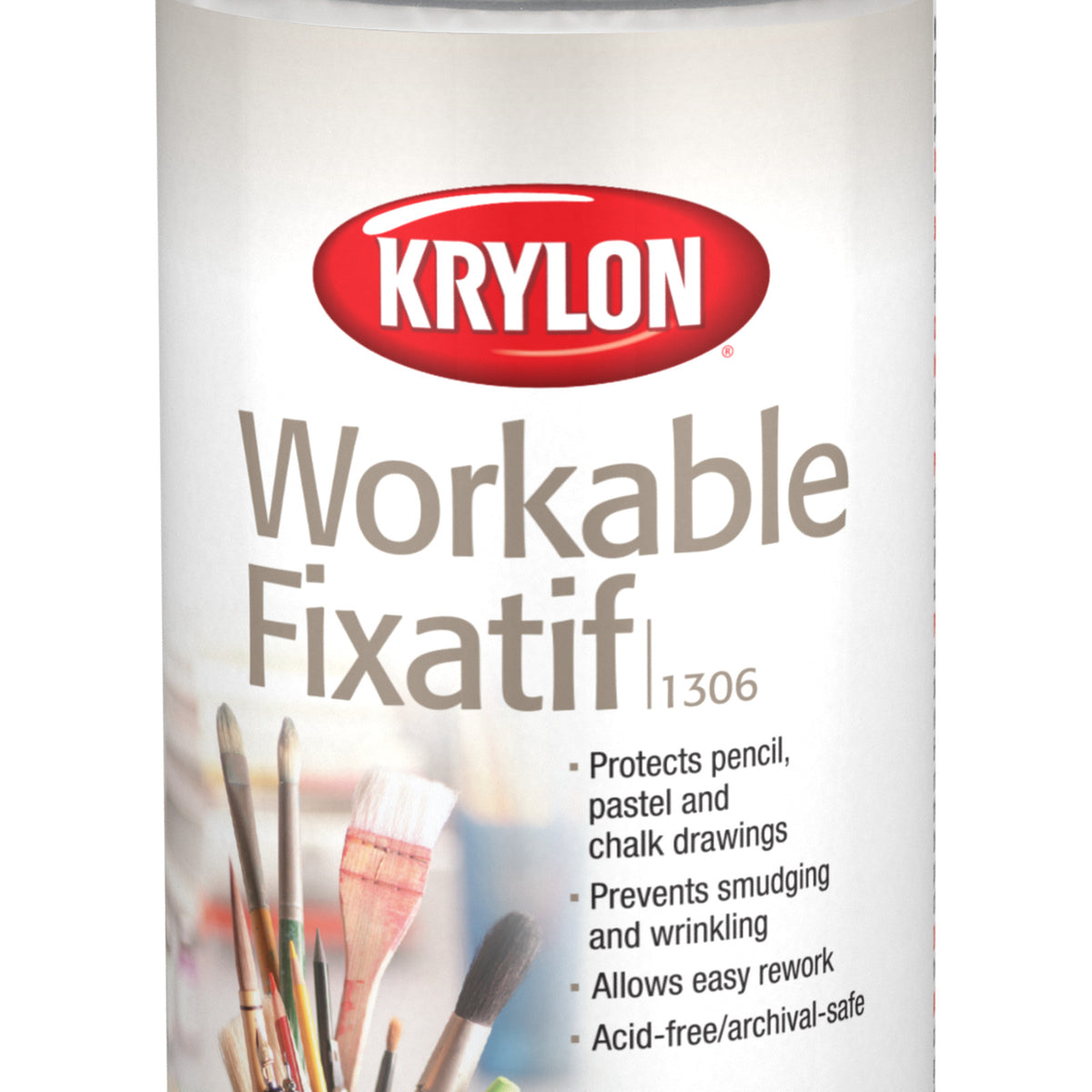 Krylon Workable Fixatif matte spray, 11 oz aerosol can