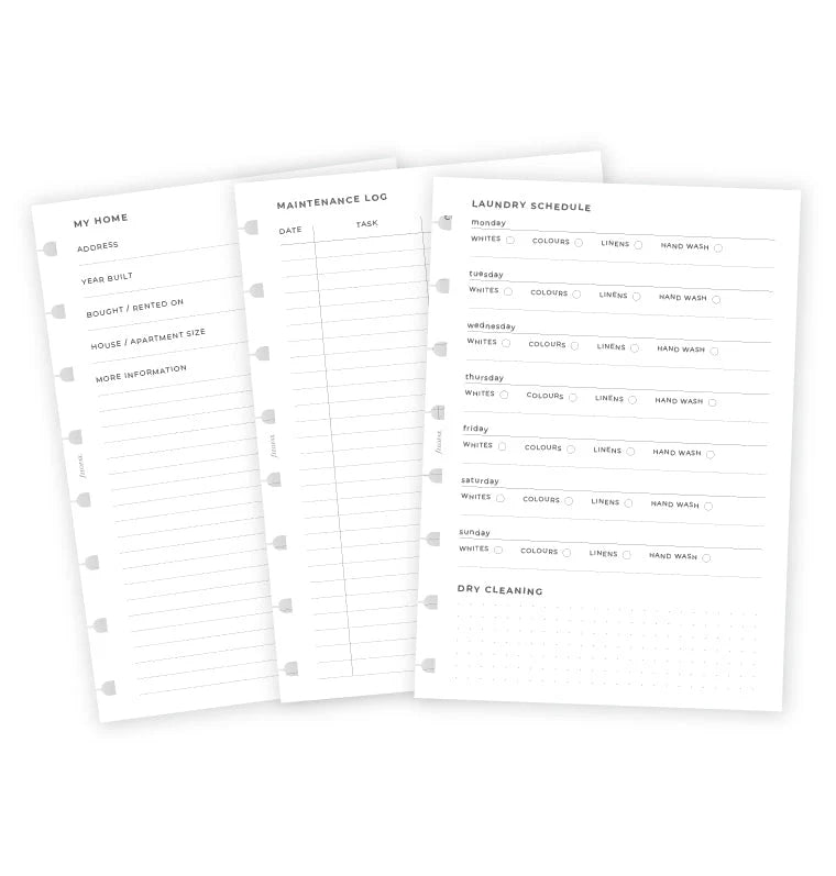 Filofax Planner & Organizer Refills A5 - 5.8x8.3"