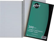 Hilroy 200pg Coil Notebook 9.5 X 6 With Margin, 1 Subject