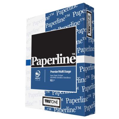 Paperline Copy Paper - Letter Size 8.5" x 11", 20 lb, 92 Bright White, 500 Sheets