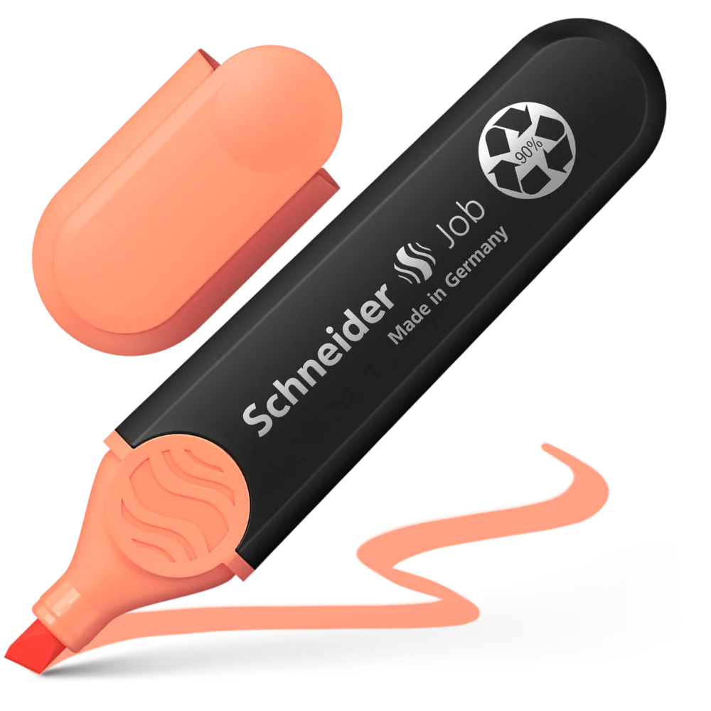 Schneider Job Pastel Highlighter, Peach
