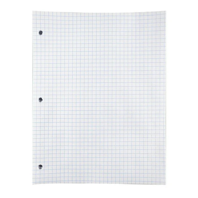 Five Star Graph Refill Paper 100 Sheets 24 lb 4 Sq/In
