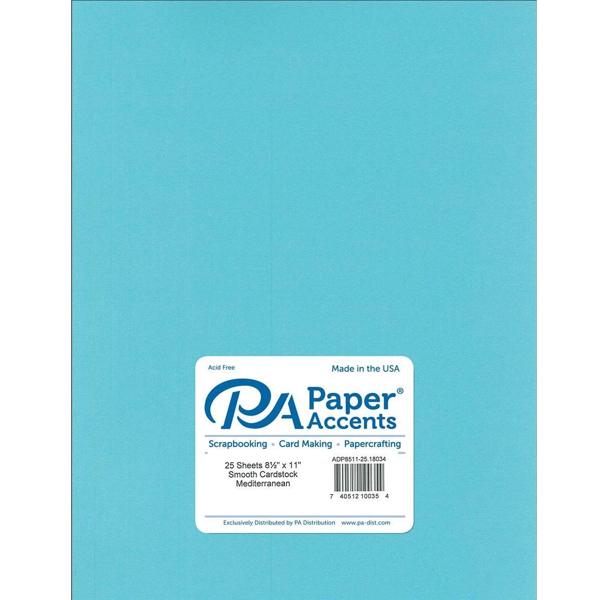 Cardstock 8.5x11" Single Colour 25pks