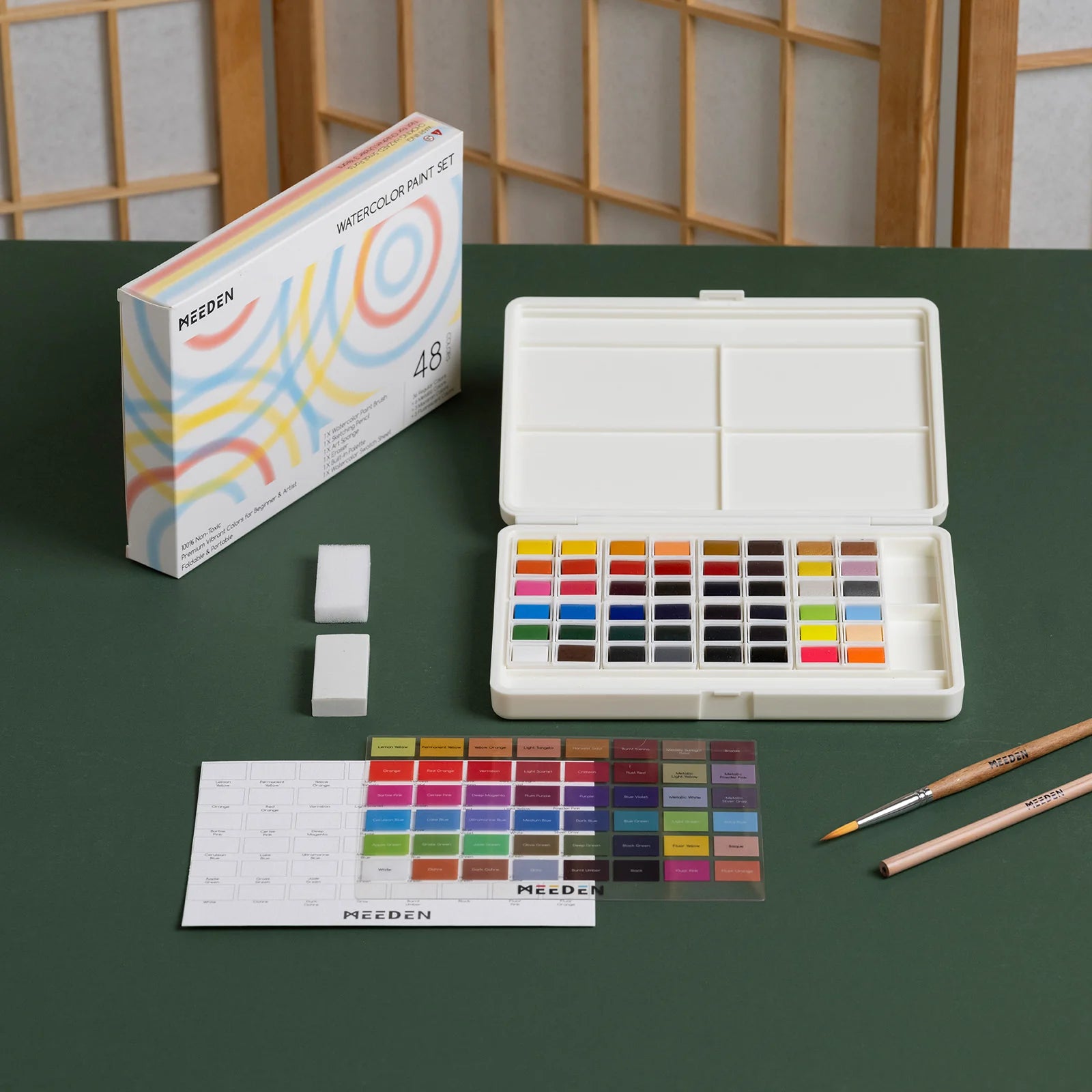 Watercolour Travel 48-set
