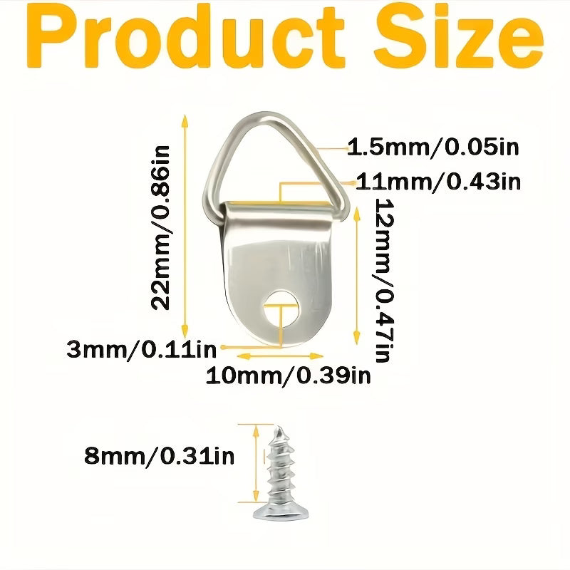 D-Ring Picture Hanger Kit