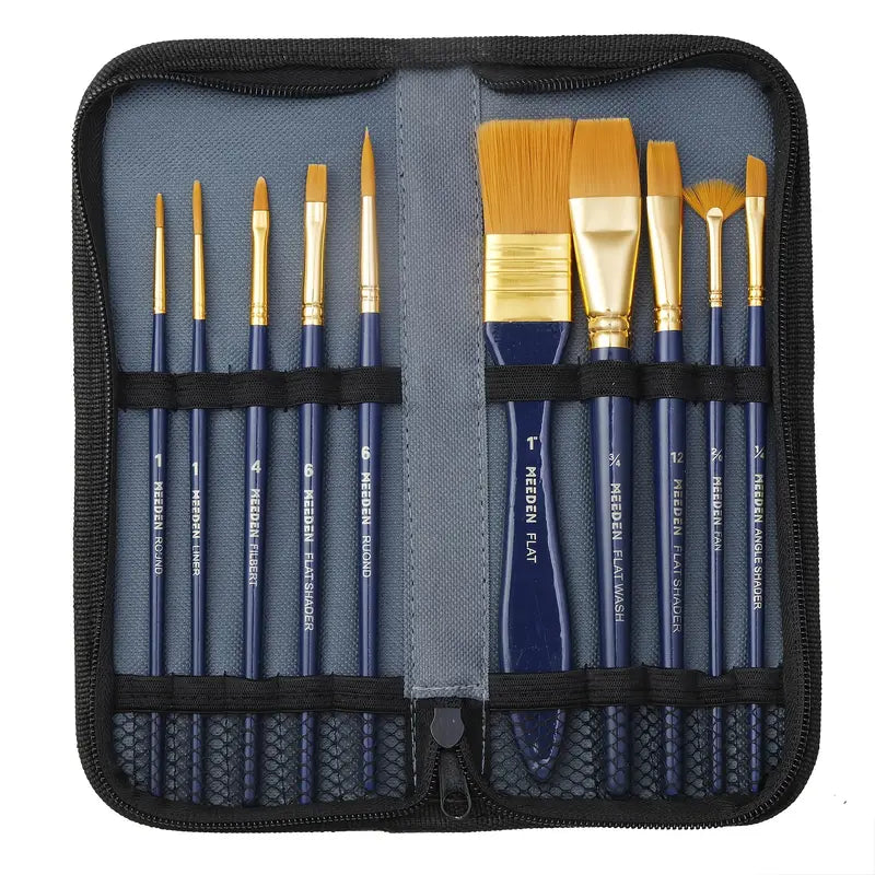 Brush 10pc Set & Wallet