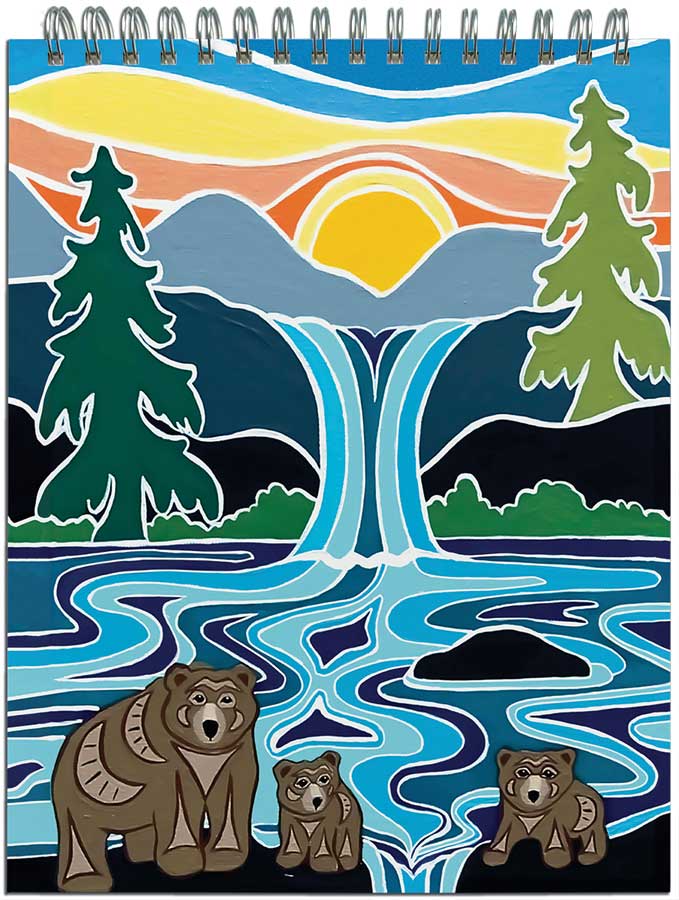 Indigenous Sketchbook- One last Swim