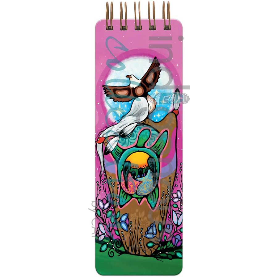 Blocs-notes collection autochtone 3x8 po