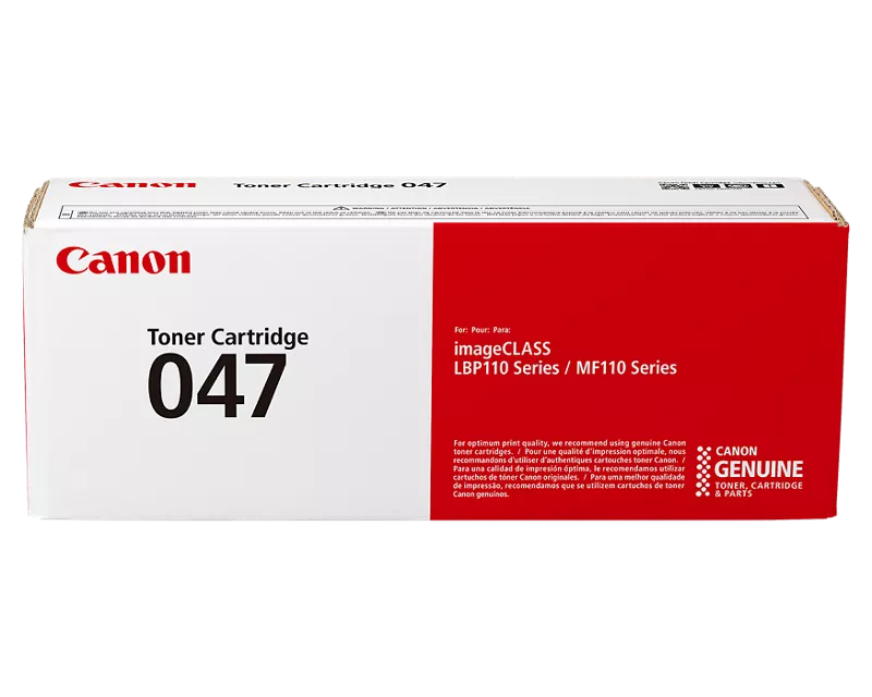 Canon Cartouche Laser Noire 047 1600 pls CNM2164C001