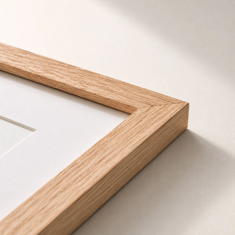 Natural Real Oak Frames